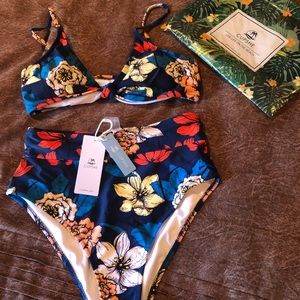 NWT Cupshe size medium 2 piece